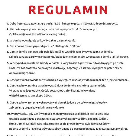 Goralski Zakatek Czerwienne